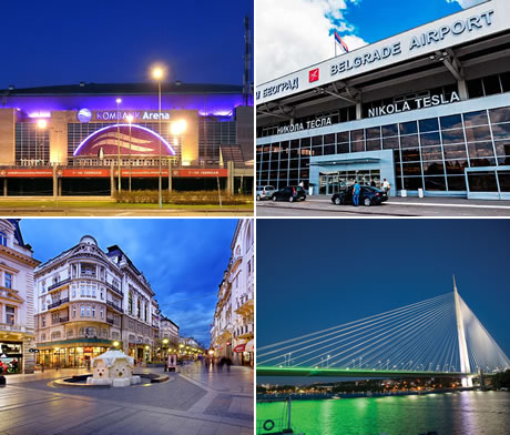 Best hotel location in Belgrade